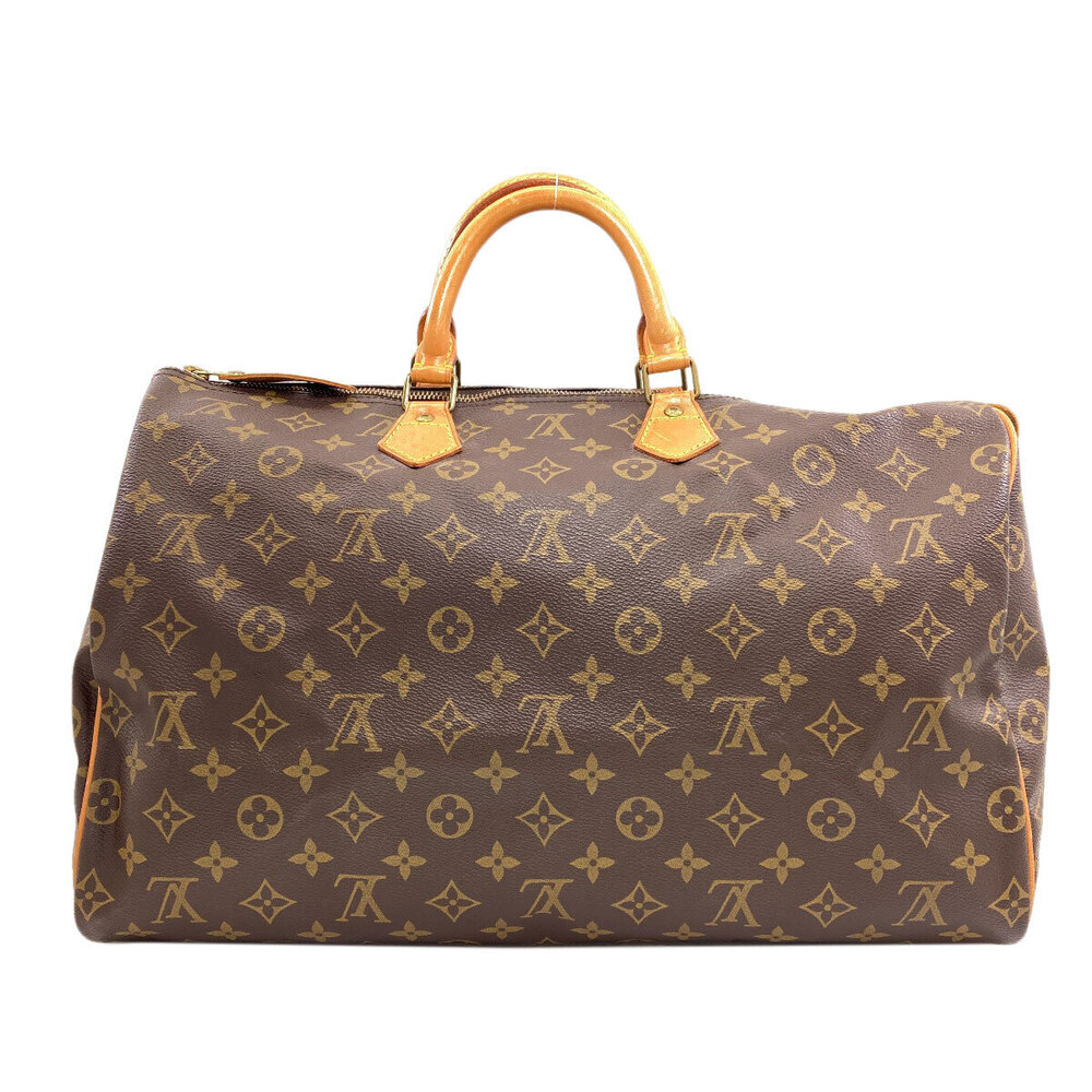 Louis Vuitton Speedy Boston Bag Monogram Canvas Brown